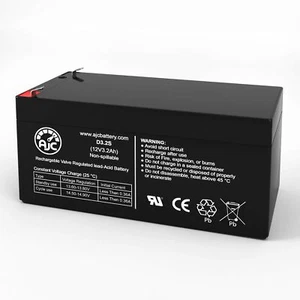 APC BackUPS ES 350G BE350G 12V 3.2Ah UPS Replacement Battery - Picture 1 of 6