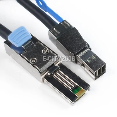 Adapter Cable 6ft for 2m Molex sff-8644 TO sff-8088 External Mini Sas - Image 1 of 4