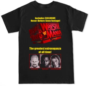 CAMISETA PARA HOMBRE MANIA 14 CLÁSICA AÑOS 90 TYSON AUSTIN PRO LUCHA LIBRE HBK - Imagen 1 de 2