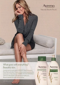 AVEENO magazine AD #33 RARE 2014 JENNIFER ANISTON - Picture 1 of 2