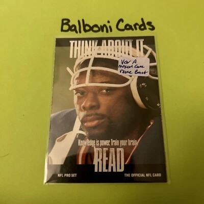 1991 Pro Set Variation Mixed Case Text on Back #373 Carl Banks NM+ Free Shipping - Image 1 of 2