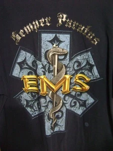 GILDAN BLUE EMS SEMPER PARATUS T-Shirt XL - Picture 1 of 5