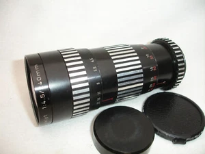 Enna München Tele-Ennalyt 240 mm f/4,5, M42 Halterung Objektiv manuelle Öffnung - Bild 1 von 15