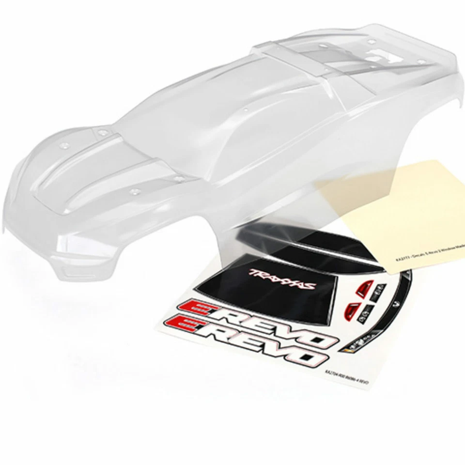 Traxxas Trx8611 a Quadri E-revo Non verniciato -decal
