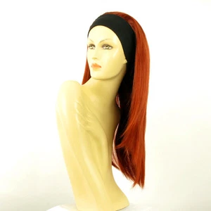 parrucca con bandana elastica donna lunga rame intenso ref NIKITA 350 PERUK - Imagen 1 de 8