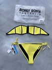 Bondi Born Australia Women?s Yellow Bikini Size XS Small New With Tags