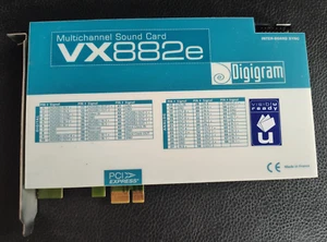 DIGIGRAMM VX882e PROFESSIONELLE MEHRKANAL PCI SOUNDKARTE - Bild 1 von 9
