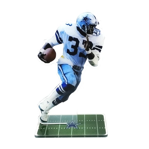 Tony Dorsett Figure - #33 of Dallas Cowboys Running with Ball Figurine Ornament Cover