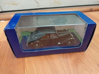 Atlas 1/43 Scala - Tintin Citroen 15/6 Calcolo Affair Modellino Auto - Immagine 1 di 2