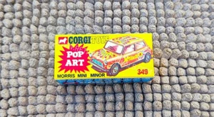 Corgi 349 Morris Mini Minor (Mostest Mini) Amazing Quality Box !! - Picture 1 of 2