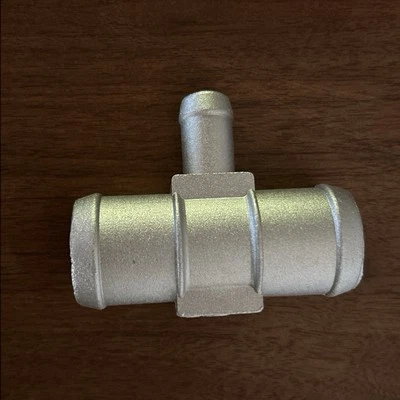 NEW Aluminum Coolant T Tee 12787608 2003-2011 Saab 9-3 2.0T Upper Radiator B207 - Image 1 of 4