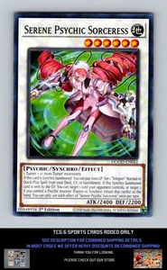 Serene Psychic Sorceress DOOD-EN042 YuGiOh Doom of Dimensions - Picture 1 of 2