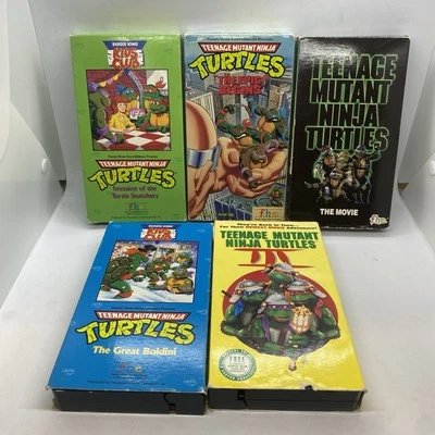 Teenage Mutant Ninja Turtles The Epic Begins VHS 1988 The Movie Turtle Snatchers - Image 1 of 4
