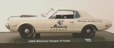 Mercury Cougar 1968 clásico código R... R86 22-16... máquinas M2 1:64 Foto 1 de 4