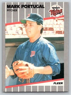 1989 Fleer #123 Mark Portugal - Image 1 of 2