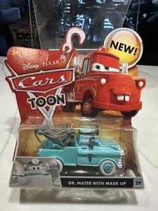 Disney Pixar Cars TOON - 29 Dr. Mater With Mask Up ๐ท - Picture 1 of 4
