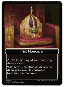 The Monarch // Pirate Double-Sided Token 18 // 5 - Casi nuevo - Commander: The Lost Cave - Imagen 1 de 2