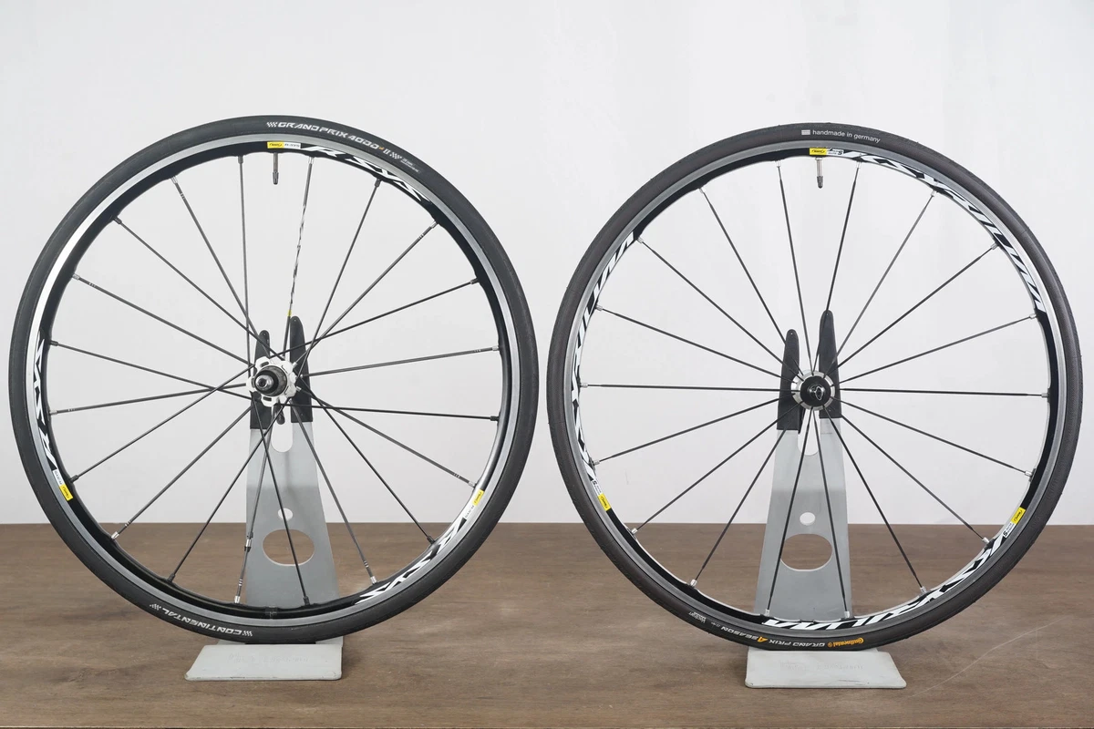 MAVIC KSYRIUM ELITE オールシルバー Mavic Ksyrium Elite Gray Road Bike Aluminum 700C Front Wheel