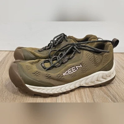 Zapatos de senderismo Keen NXIS Speed para mujer color oliva talla 8 Foto 1 de 4