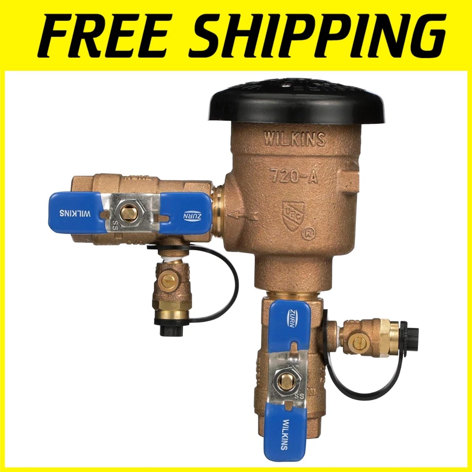 Wilkins 3/4" 720A Pressure Vacuum Breaker - Bronze Finish - Image 1 of 4