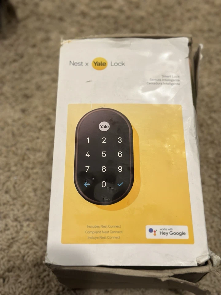 Nest X Yale Lock - Black - Image 1 of 2