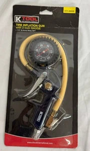 K-Tool 89006 Pro Tire Inflator Gauge w/ 2” Mechanical Pressure Gauge Brand New - Bild 1 von 2