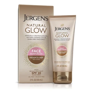 Natural Glow Selbstbräuner Gesichtsfeuchtigkeitscreme mit LSF 20 Gesichts-Sonnencreme, Medium t - Bild 1 von 12