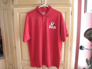Wisconsin Orange Bowl 2017 Mens Golf Polo Heat Gear Size Large MSRP $90 - NWT - Picture 1 of 7