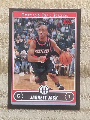 2006-07 Topps Jarrett Jack Black Border Parallel #31/99 *** Print Line *** - Image 1 of 3