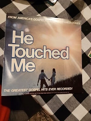 1978 He Touched Me The Greatest Gospel Hits Ever Recorded Vinyl 2-LP Record Foto 1 de 4