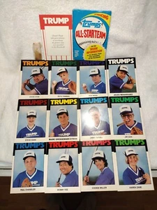 RARE! Promo Donald Trumps All-Star Team Casino Employee Parody Baseball Cards - Picture 1 of 19