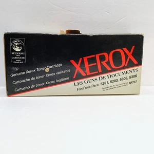 6R737  New Genuine Xerox Black Toner 5201 5203 5305 5306 XC300 Series NOS - Picture 1 of 6