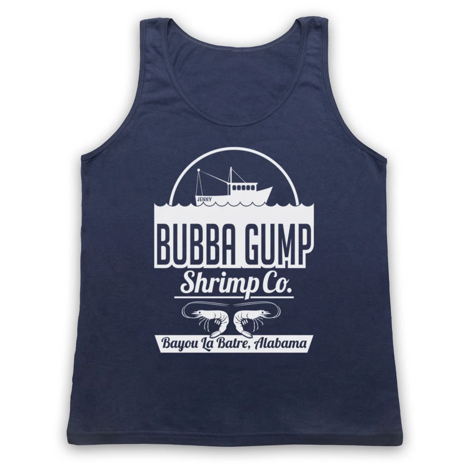 FORREST GUMP UNOFFICIAL BUBBA GUMP SHRIMP CO. FOREST ADULTS VEST TANK TOP - Image 1 of 1