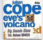 Julian Cope Eves Volcano Cd Uk Island 1987 5 Track Card Gatefold Sleeve