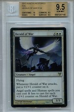 MTG Herald of War BGS 9.5 Gem Mint Avacyn Restored Foil Magic Card Amricons 7140