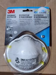 3M Respirator Mask (N95) Dust Protection for Sanding & Painting - 3 Pack (8210) - Picture 1 of 11
