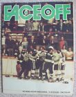 1973 Faceoff World Hockey League WHL Program Jersey Knights vs. Toronto Toros