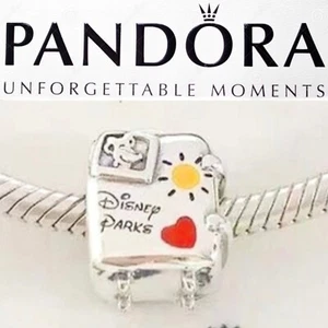 Authentic Pandora Disney Parks Vacay Mode Vacation Suitcase #797997ENMX - Picture 1 of 5
