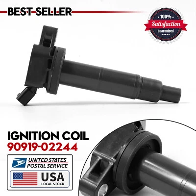 PACK OF 1 IGNITION COIL FOR TOYOTA CAMRY LE SE XLE L4 2.4L 2002-2005 UF333 C1330 - Imagem 1 de 4