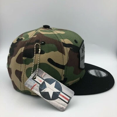 kids fashion snapback hat camo - image 1 of 4