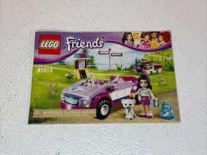 Lego Friends 41013 Emma’s Sports Car Instruction Manual Only - Picture 1 of 3