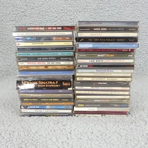 Lot of 39 Music CD With Cases Random Music Pop Folk Easy Listening - Picture 1 of 7