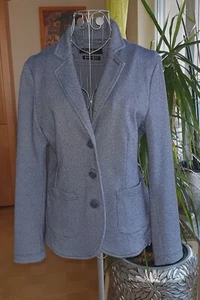 ♥OPUS FRÜHLING JUNO TWEED BLAZER JEANS BLAU MELIERT 36 38 40 NP 129,- NEUWERTIG♥ - Bild 1 von 2