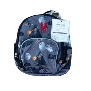 Nuovo zaino Pottery Barn bambini ragazzi mini PRE-K monogramma M Star Wars *leggi - Foto 1 di 4