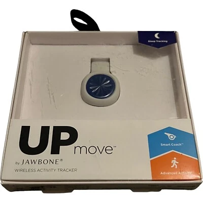 UP MOVE por Jawbone rastreador de atividade-sono azul com clipe branco - Imagem 1 de 2