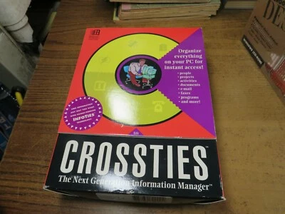 Crossties The Next Generation Information Manager 3.5 HD Software de colección sellado Foto 1 de 3