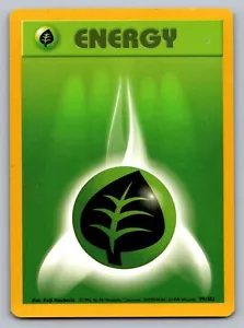 Pokemon TCG Base Set Grass Energy #99 - Picture 1 of 2