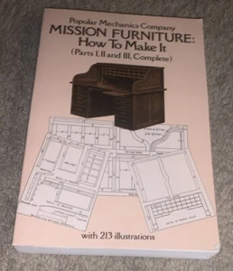 Popular Mechanics MISSION FURNITURE: How to Make It Parts I,II,and III, Complete - Imagen 1 de 4
