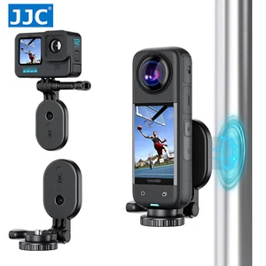JJC Magnetic Camera Mount Stand Foldable For DJI OSMO Pocket 3 & Insta360 X5 X4 - Picture 1 of 12