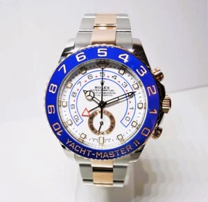 Neu ! Rolex Yachmaster II Ref. 116681 /Everrose Box &Papiere - Bild 1 von 11